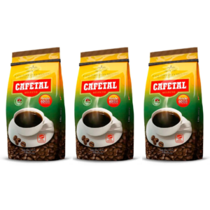 Café Tostado Y Molido CAFETAL Selecto Bolsa 454gr x3 + Prensa Francesa 500ml (copia)